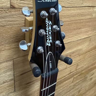Schecter Omen-6 Diamond Series Electric Guitar -2005- Gloss Black- 8lbs 1oz image 7
