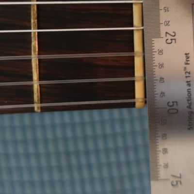 Vintage 1980-1990s Unknown Handmade Classical Acoustic Guitar Excellent Condition Lovely Shape Chunky Neck Clear Tone Finest Woods Ladder Braces WOW Original On par With Yamaha Yairi Washburn Alvarez Guild image 14
