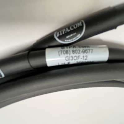 Premium Made in USA Best-Tronics Pro Audio 1/4" TS Right-Angle to Straight Instrument Guitar Cable - 12ft foot long Premium Quality Instrument Cable for Electric Guitars and Bass Outperforms Canare GS-6 and Mogami 2524 with 1/2 the Capacitance image 3