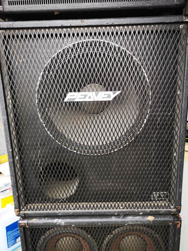 Peavey 115 BVX 400-Watt 1x15" Bass Speaker Cabinet 2000s - Black image 1