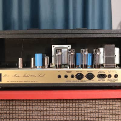 Immagine 1987 Signed by Jim Marshall - JCM 800 MK2 Master Model 100w Lead 2203 - Clean - 3