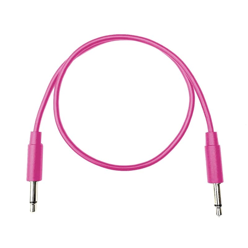 Tendrils Cables Straight Eurorack Patch Cables (10cm Magenta) 6 Pack image 1