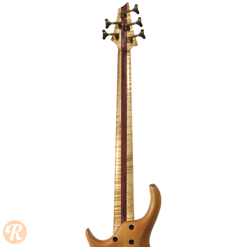 Warrior Signature 5 String Bass Natural image 6