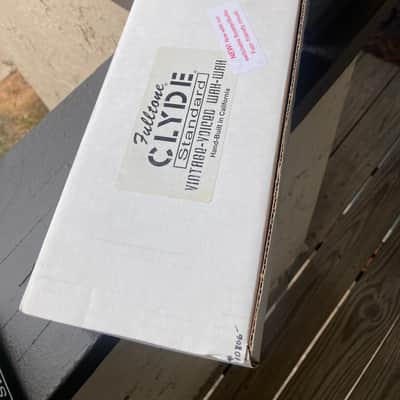 JHS  Modded Fulltone Clyde Standard Wah 2000s - Black with box image 10