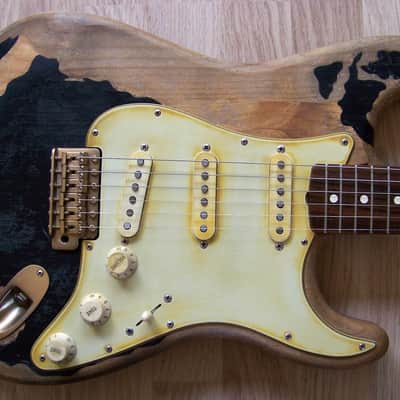 TPP - John Mayer "Black One" Fender USA Signature Stratocaster Tribute + Big Dipper pups image 2