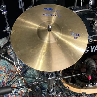 Paiste - 10" Formula 602 Bell 1980s, RARE!! 690g image 7