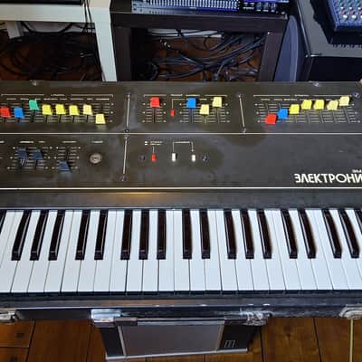 Rare Vintage Strings Keyboard USSR Elektronika EM-04 (Электроника ЭМ-04) image 1