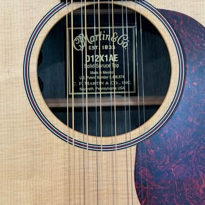 Martin X-Series D12X1AE 2010 - 2019 - Natural image 3