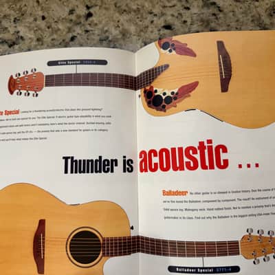 Ovation Catalog 1999 1865 Al Di Meola elite 12 string legend nylon 1863 1867 special balladeer celebrity deluxe cs257 CC01 CC-026 long neck mandolin bass Trekker Viper image 11