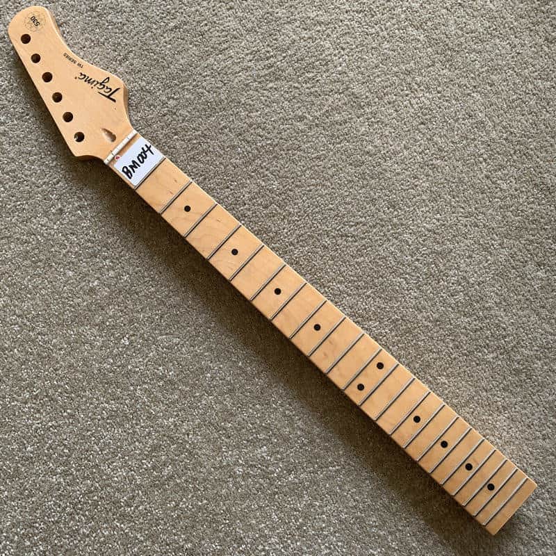 Tagima Maple Wood Guitar Strat Style Neck, 22 Frets Fingerboard image 1
