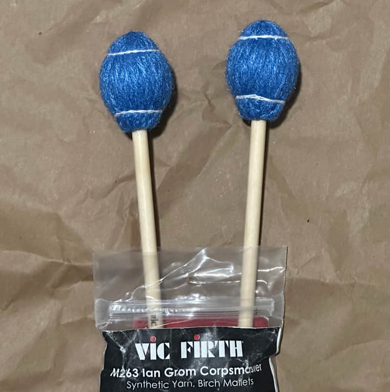 Vic Firth M263 Corpsmaster lan Grom - Medium-Hard Marimba image 1