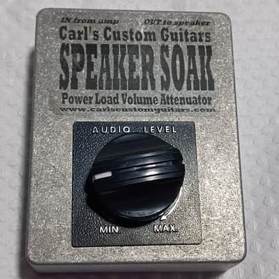 Carl's Custom Guitars Speaker Soak 8 Ohm Attenuator 2010s - Silver Bild 4