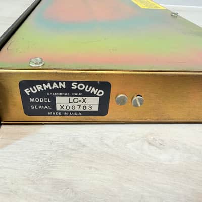 Furman LC-X Expander Compressor Limiter Vintage USA Rack Processor 1980's image 12