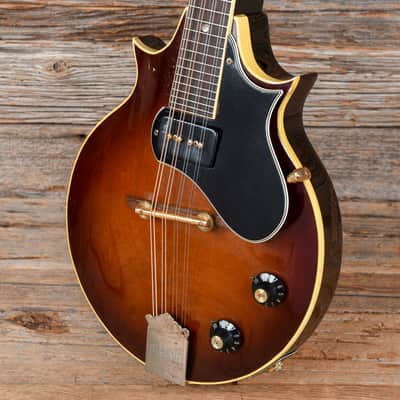 Gibson EM-200 Electric Mandolin Sunburst 1969 (s389) image 2