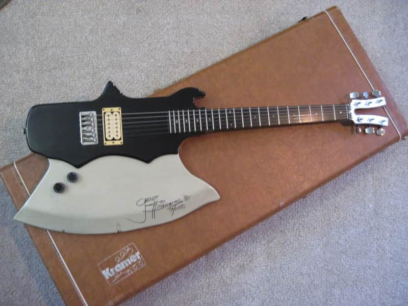 1981 Kramer 6 String Axe Guitar. 25 In The World. Signed. Yep, The Most Rare Of All The Axes! image 1