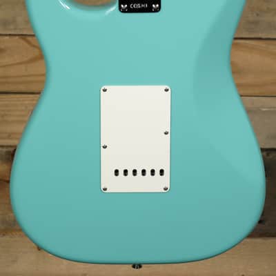Fender American Vintage II 1957 Stratocaster Sea Foam Green w/ Case image 3