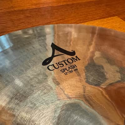Zildjian 12" A Custom Splash Cymbal 1993 - Present - Brilliant image 4