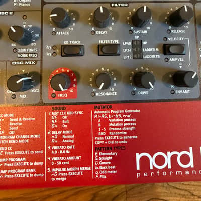 Nord Lead 4R Desktop / Rackmount Synthesizer - Near Mint & Complete image 5