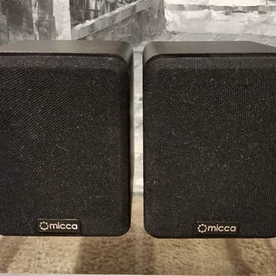 Micca Micca COVO-S 2-Way Passive Bookshelf Speakers, 2010 - Black image 1