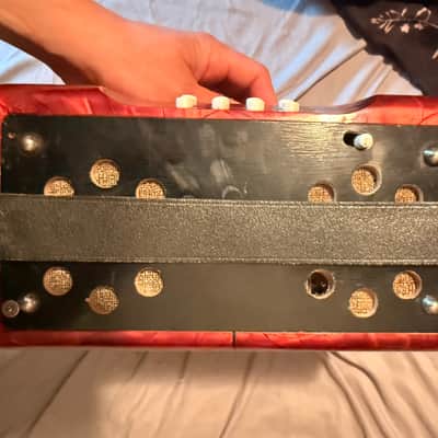 German made Hohner Erica Two-Row Accordion image 6