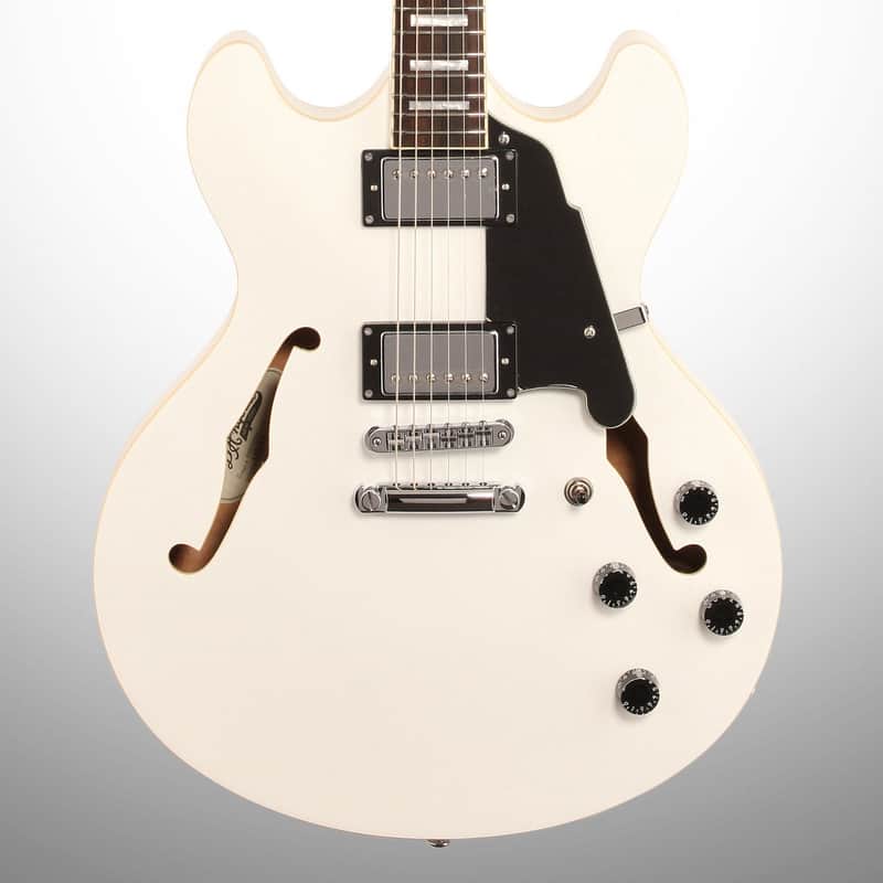 D'Angelico Premier DC Semi-Hollow Double Cutaway with Stop-Bar Tailpiece image 2