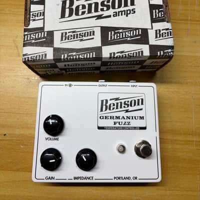 Benson Amps Germanium Fuzz 2021 - Present - Snow White image 1