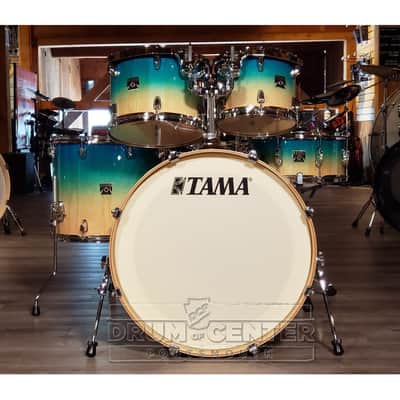 Tama Superstar Classic 5pc Drum Set Caribbean Lacebark Pine Fade image 2