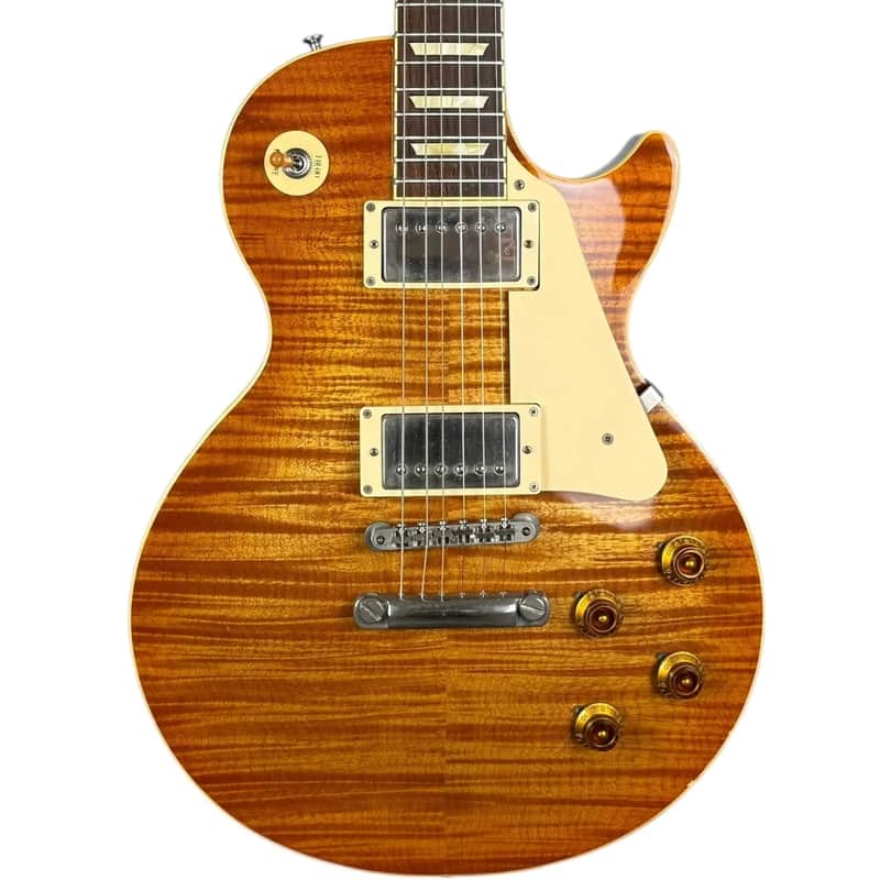 Orville LPS-80F Les Paul Standard Photo Flame | Reverb UK