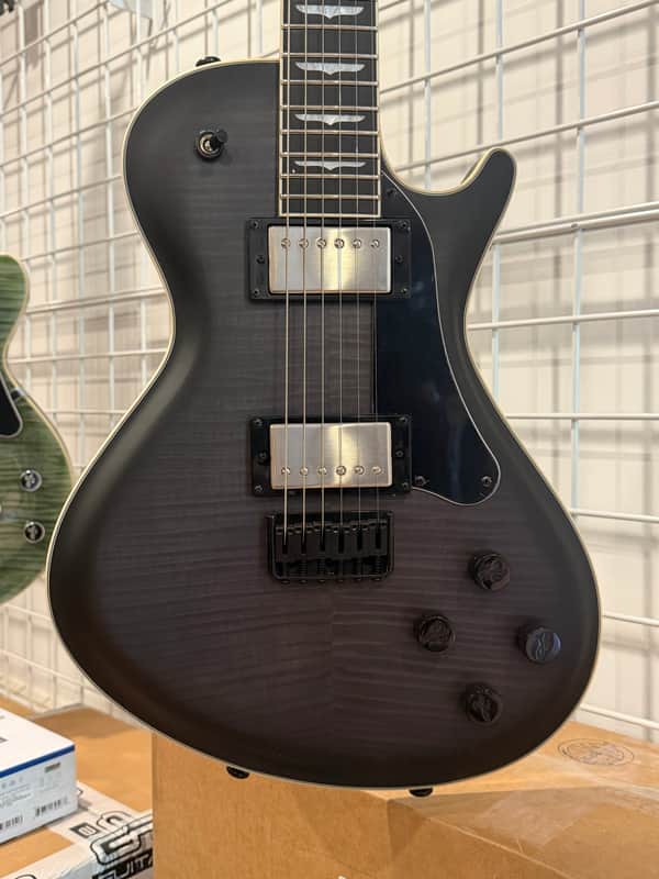 Hagstrom Krona KRO BCC Burnt Charcol Electric Guitar with Case - Open Box image 1