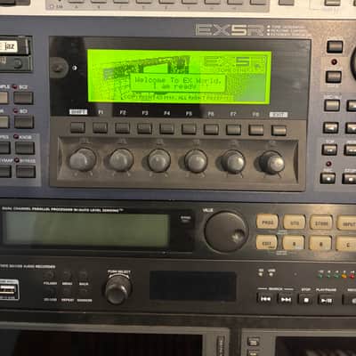 Yamaha EX5R Realtime Control Synthesizer 1998 - Blue image 4
