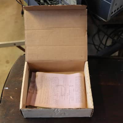 Electro-Harmonix Memory Man Original Box, Warranty Card and Description Card image 3