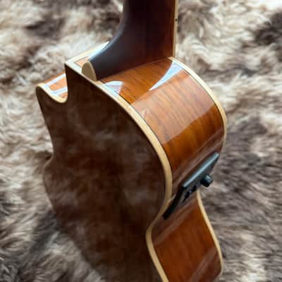Kala KA-KCGE-C Hawaiian Koa Series Acoustic/Electric Concert Cutaway Ukulele with EQ - Gloss Natural image 13
