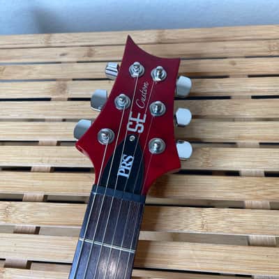 PRS SE Custom Electric Guitar - Orange Quilt image 3