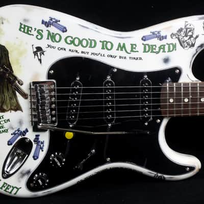 Custom Painted And Upgraded Fender Squier Strat Affinity Series (Aged and Relic'ed) Electric Guitar image 5