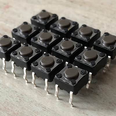 Line 6 Bass POD X3 Live Foot Switch Replacements - Set Of 12 - Bass POD X 3  Live Internal Switches image 2