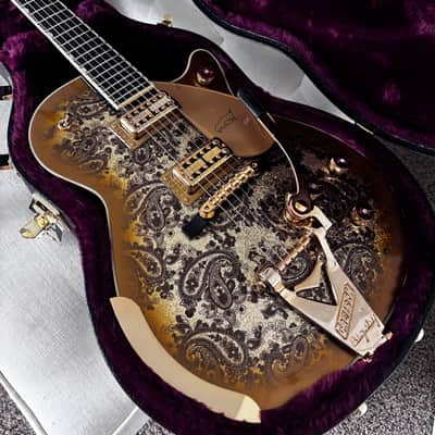 Gretsch G6134 TG 2025 - Gold Paisley image 1