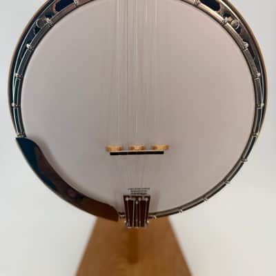 2005 Crafters of Tennessee Maple Classic 5-String Resonator Banjo, Curly Maple Flathead image 4