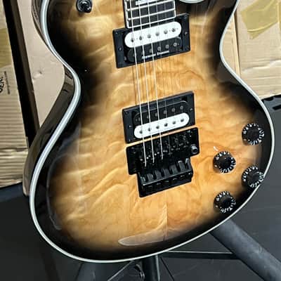 Dean Dean Thoroughbred Select Floyd Quilted Maple 2021 - Natural Black Burst image 3
