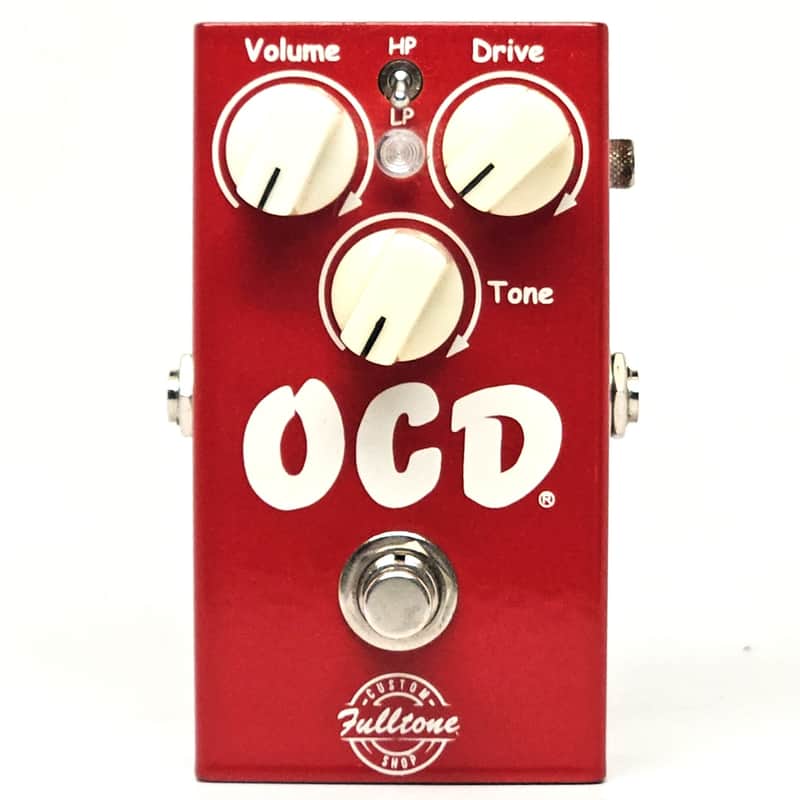 used Fulltone Limited Edition OCD V2 Candy Apple Red, Very Good Condition image 1