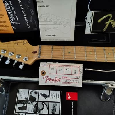 Fender American Deluxe Stratocaster Black Fat Strat *UNPLAYED* 2002 image 5