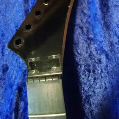 Vintage Warmoth Banana Neck Ebony Fretboard Heel Truss Adjustment 22 Frets image 8