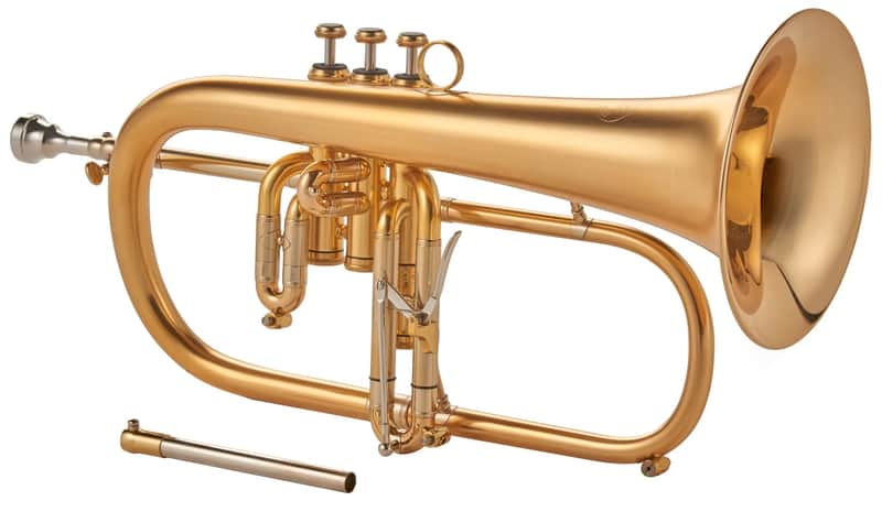 Kühnl & Hoyer "Universal" Flugelhorn Malte Burba 2024 - Matte / Gold Laquer image 1