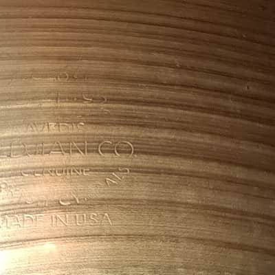 Zildjian 14" New Beat Hi-Hat Cymbals (Pair) 1982 image 12
