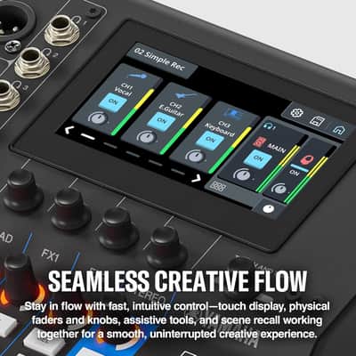 Yamaha MGX12 18-Channel Digital Mixer - Black - Open Box image 6