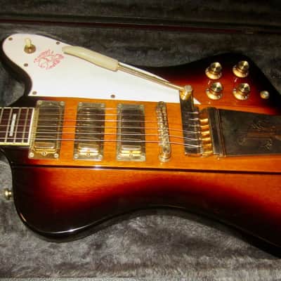 2005 Epiphone Firebird VII  Sunburst w/ Original Case and Paperwork image 8