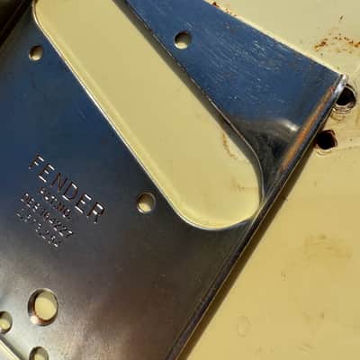 1963 thru 1977 Fender Telecaster Bridge  PAT.PEND. Tele Plate USA  RI  - 60’s 70’s image 11