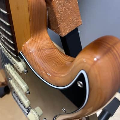 Fender American Professional II Stratocaster with Rosewood Fretboard - Roasted Pine - Lollar pickups image 5