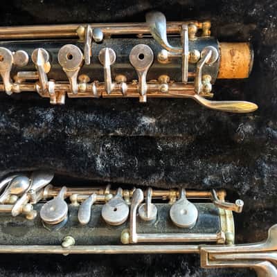 Selmer Signet Oboe 1970s PROJECT Silver Keys Case image 9