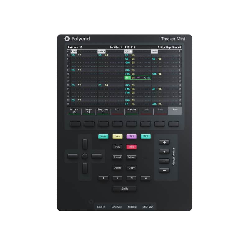 Polyend Tracker Mini Standalone Audio Workstation image 1