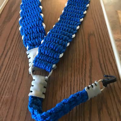 Willie Nelson style guitar strap 2019 image 8